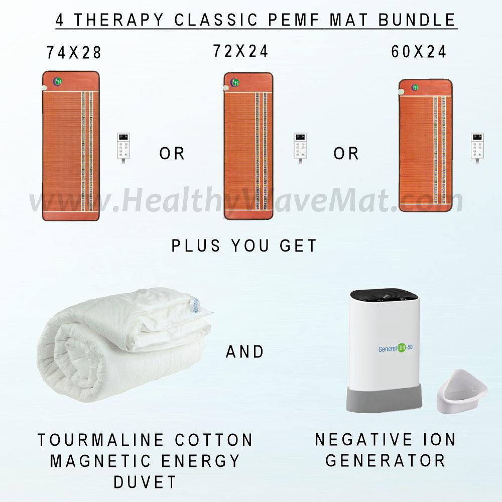 4 Therapy Classic PEMF Mat Bundle - Click Image to Close