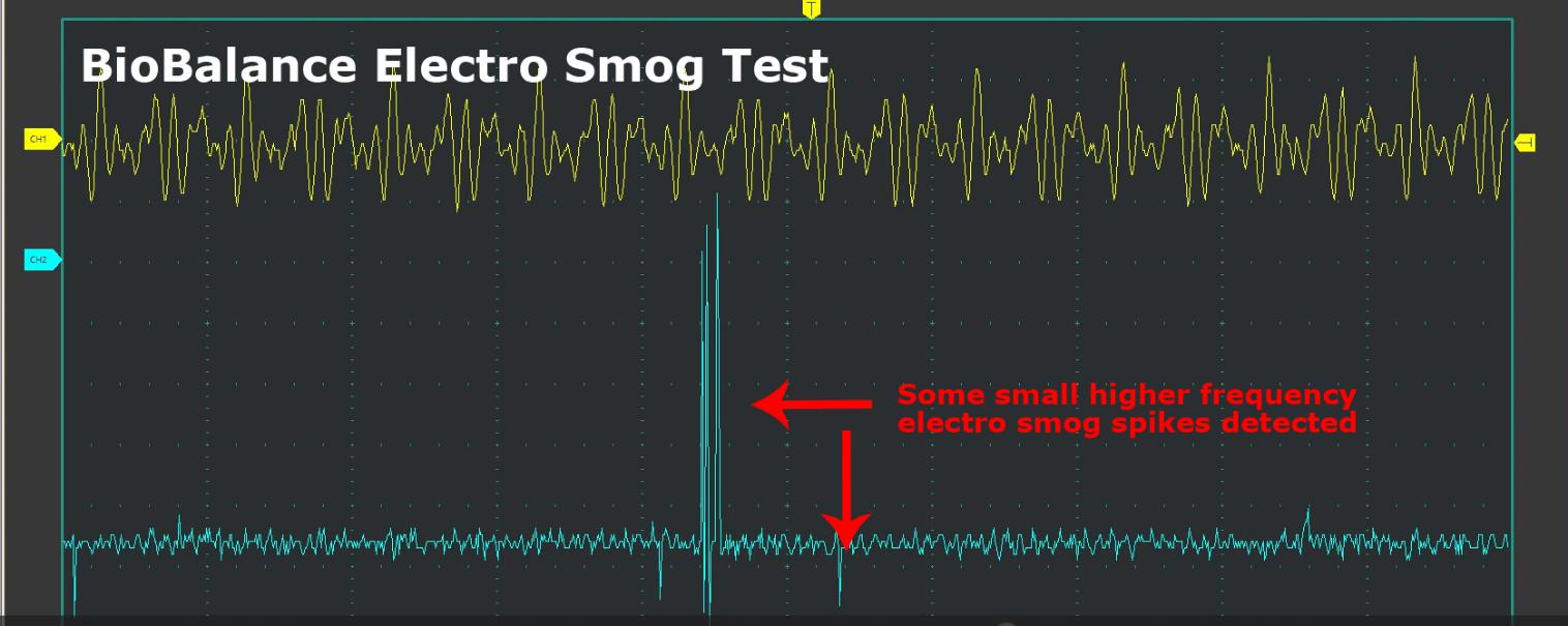 Bemer PEMF Mat near field prove electro smog test