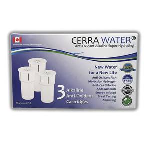 Cerra Water Replacement Filters (3 pack)