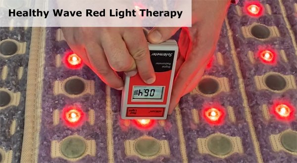 Healthy Wave red light therapy test