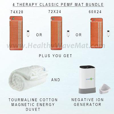 4 Therapy Classic PEMF Mat Bundle