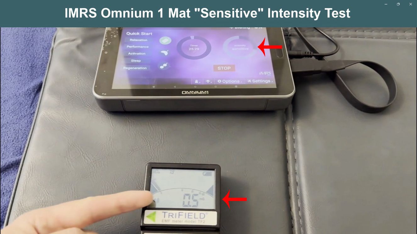 IMRS sensitive setting