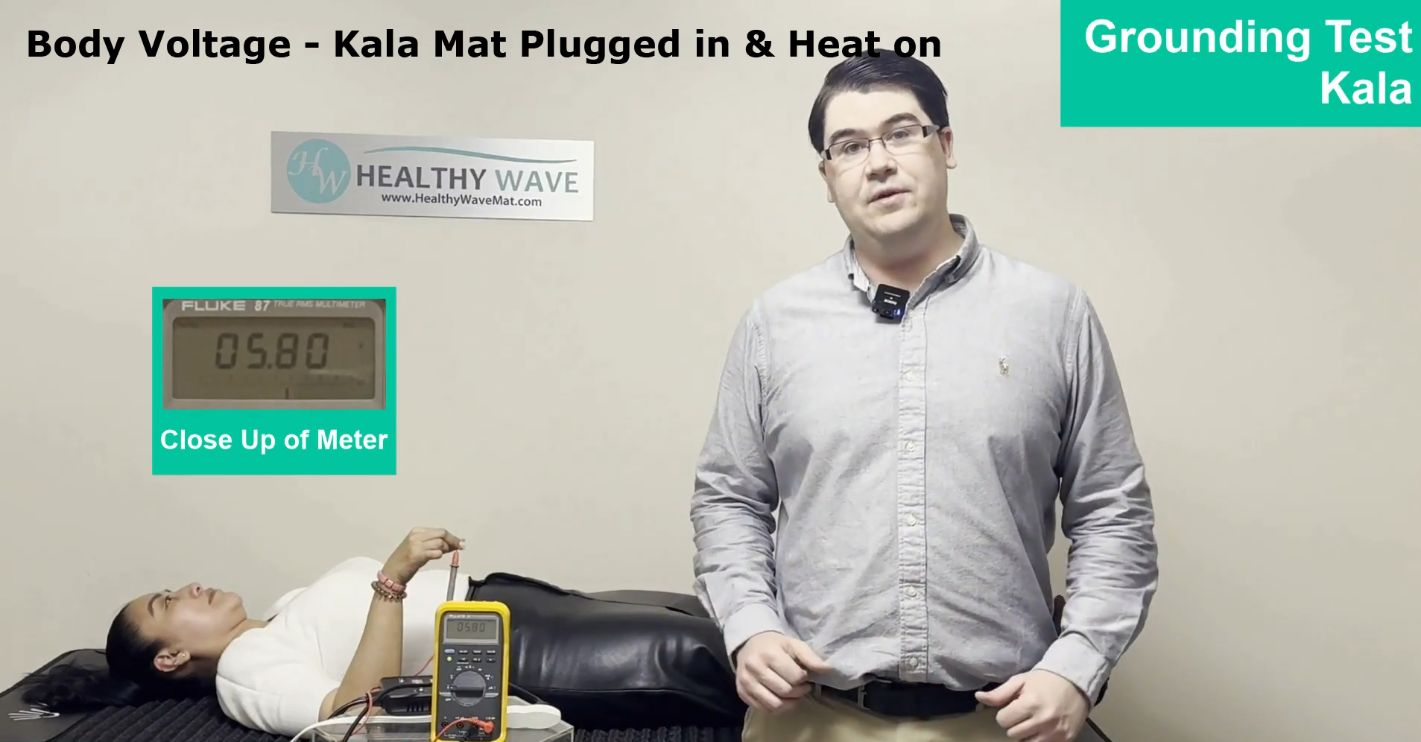 Kala Mat grounding test - heat on