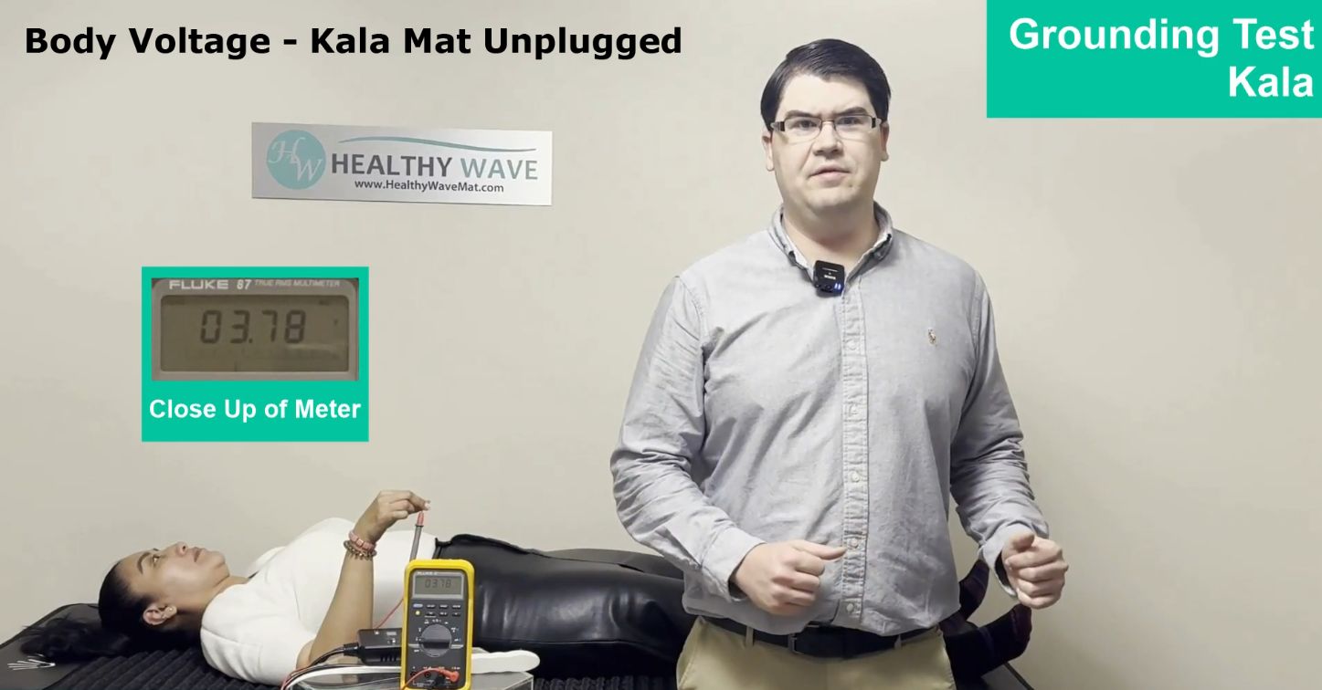 Kala Mat grounding test - unplugged mat