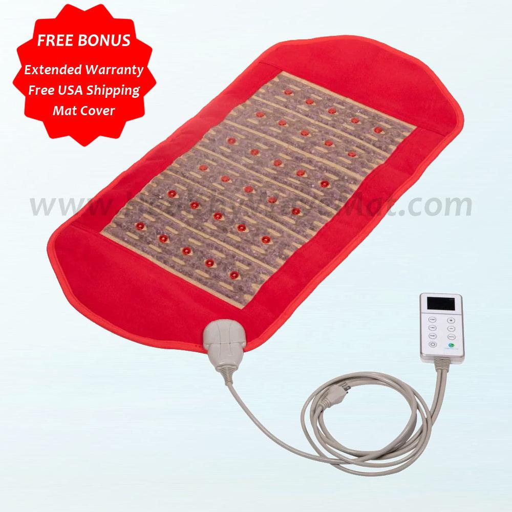 Soft Red Light, PEMF Therapy & Amethyst Infrared Heat Pad 36″x18 - Click Image to Close