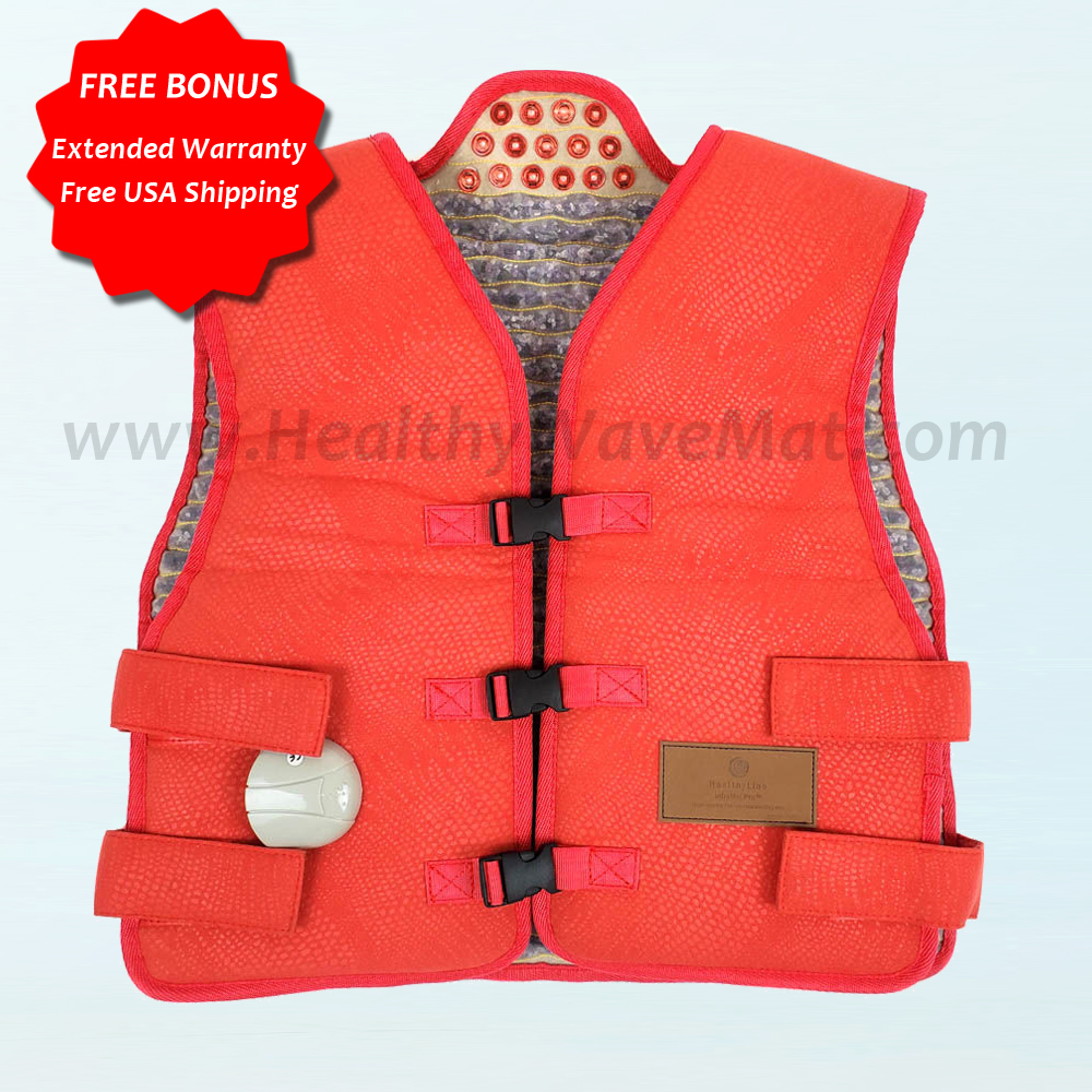 5 Therapy Far Infrared PEMF Vest (Extra Large) - Click Image to Close