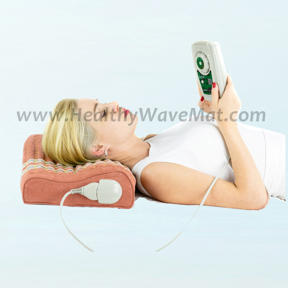 Amethyst Tourmaline Obsidian Infrared Heat Pillow [HeatedTAOPILLOW