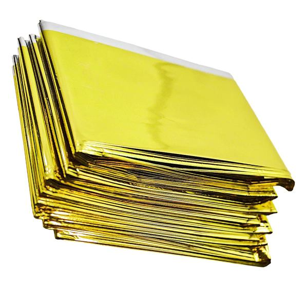 5x Mylar Thermal Space Blanket | FIR Sauna Wrap