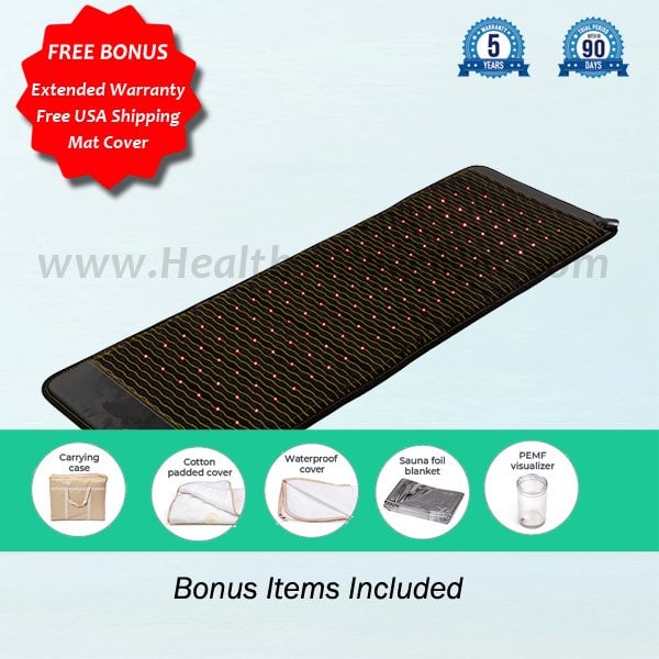 5 Therapy Far Infrared High Intensity PEMF Mat 72"x24"