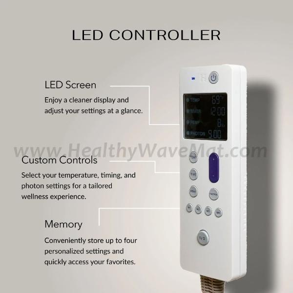 Rainbow Chakra Far Infrared High Intensity PEMF Mat 40"X20"