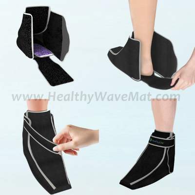 Portable Far Infrared Foot Wrap with Power Bank