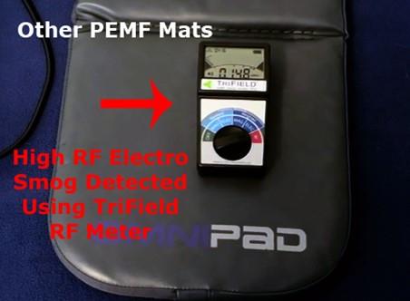 High RF Radiation electro smog other pemf mats