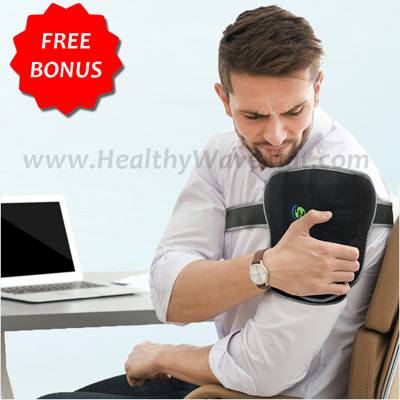 Portable Far Infrared Shoulder Pad with Power Bank